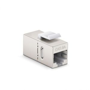 Buy cheap RJ45 Cat 6A Shielded Keystone Adapter Cat7 Keystone Jack for Female Networking Needs product