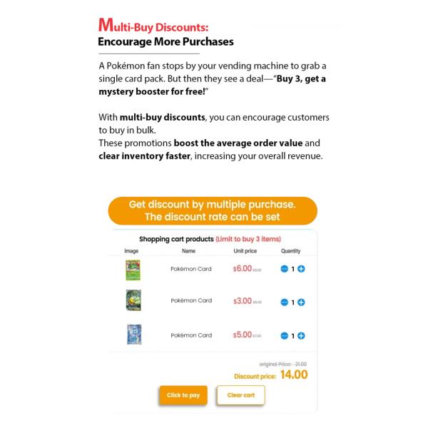 Monster Collection Vending Machine Customizable For Single Cards Booster Packs Sealed Booster Boxes