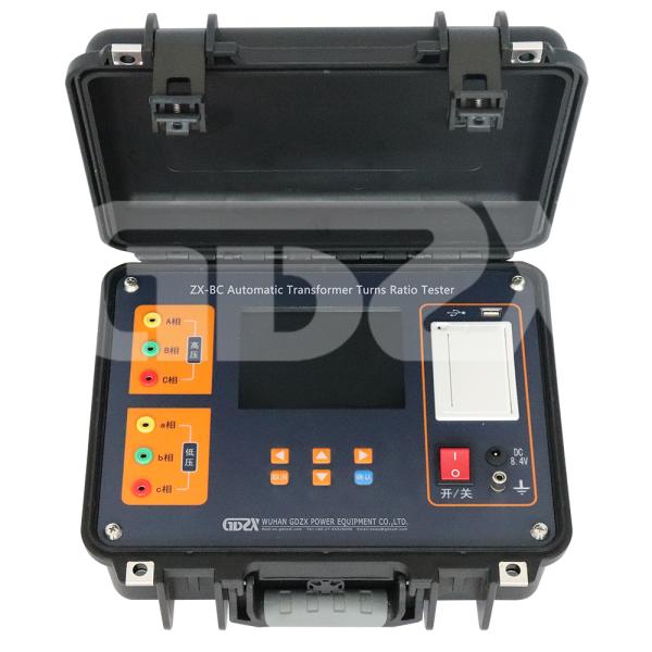 ZX-BC Automatic Power Transformer Testing Equipment / 1-10000 Range Turns Ratio Test Meter