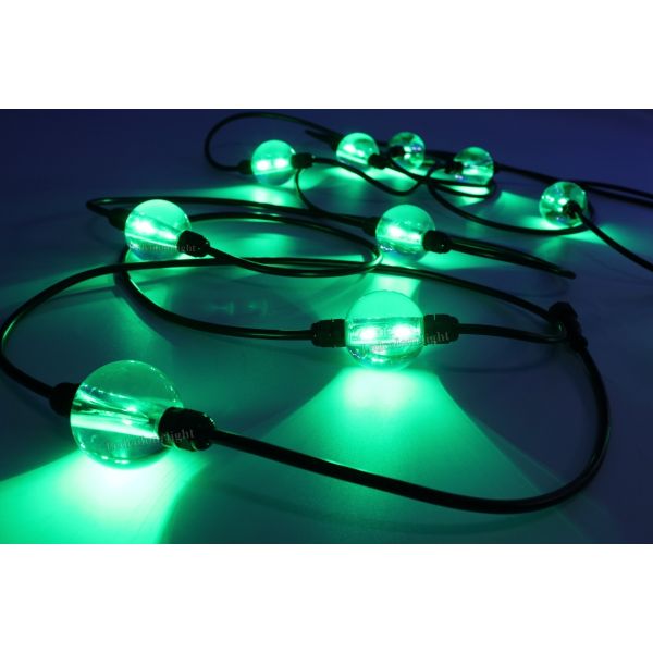 50mm Diameter DMX512 Controlled LED Pixel Ball Light with 360° Illumination