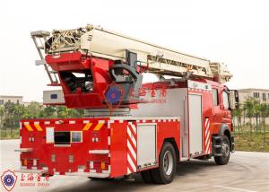 Buy cheap Imported Benz Chassis 6X4 Drive Aerial Ladder Fire Truck 32 meters Working Height product