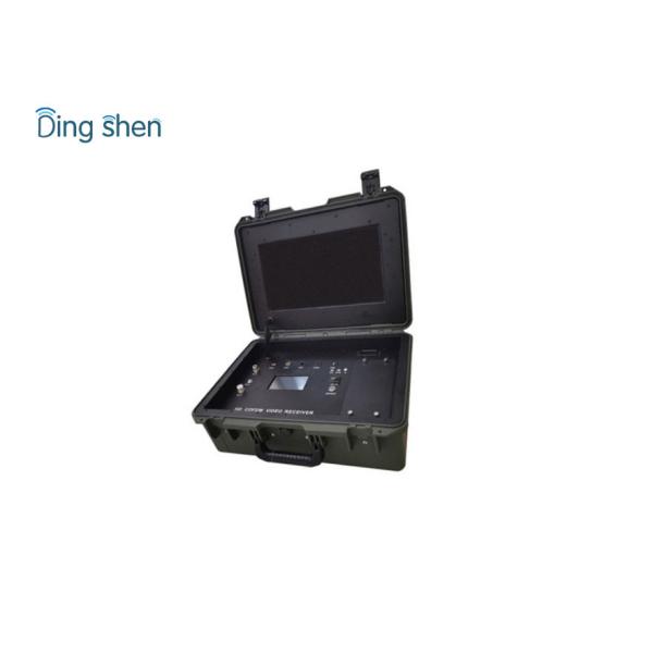 UAV UGV Wireless Video Receiver COFDM Modulation Built In 1TB SSD Memory
