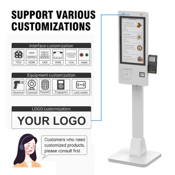 32inch Vertical POS Machine Payment Terminal Android All-in-One Suitable for Retail and Catering
