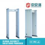 455 Sensitivity Portable Door Frame Metal Detector 6 Zones 30W With LED Battery