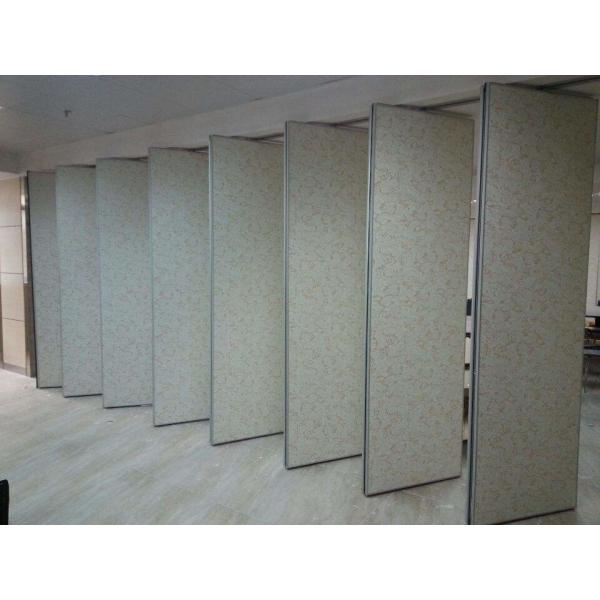 MDF Bi Fold Doors Flexible Folding Partition Walls Interior Position
