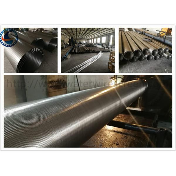 6" V Wire Downhole Slotted 2.9m Length Johnson Screen Tube