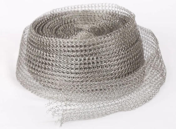 Single, Double, Flat, Compressed & Multi-Layer Titanium Knitted Weaving Wire Mesh