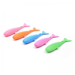 Buy cheap Food Grade Pet Play Toys Fish Type Durable Anti - Aging Size 165 * 35mm product