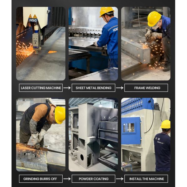 Turntable Automatic Sandblasting Machine High-Output Fully Automatic Sandblasting Machine Uniform Sandblasting