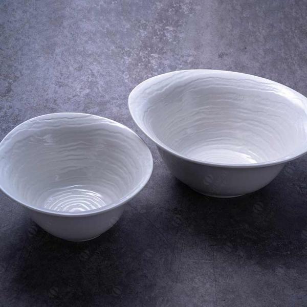 Swirl Emboss 16pc Dinner Set Irregular For Wedding Party