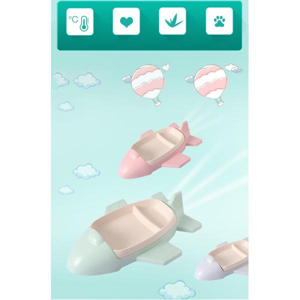 Customized Logo Acceptable 2024 Bamboo Dinner Plate for Children Eco-Friendly Material