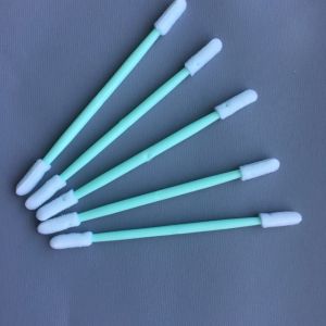 Buy cheap E Cigarette Cleanroom Foam Swabs Double Side Polypropylene Handle Material product
