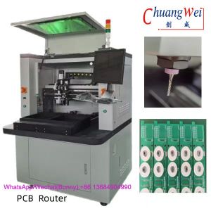 4.2KW PCB Depaneling Machine Automated Robot With Vacuum Cleaner