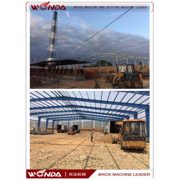 Full Automatic Brick Box Feeder Simple Structure Hollow Block Making Machine Applied