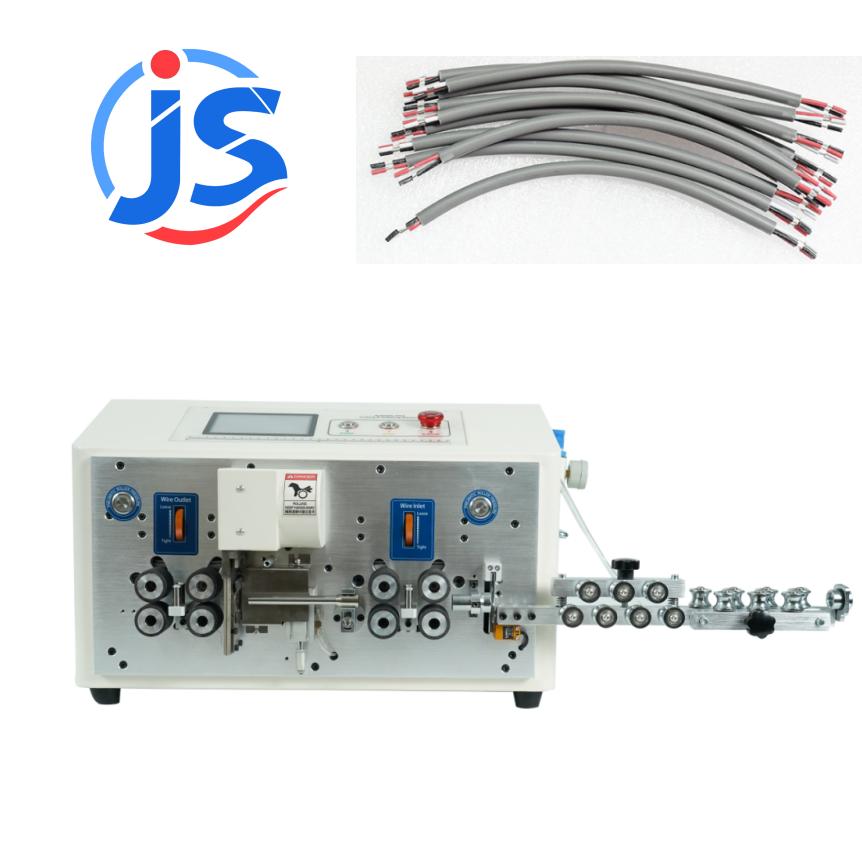 0.8Mpa 650W Automatic Sheath Cable Wire Stripping Machine Round Sheath Wire 2-11mm Inner and Outer Double Layer Peeling Machine