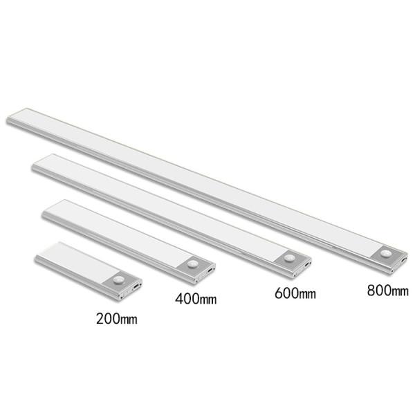 PIR Motion Sensor LED Under Cabinet Light USB Rechargeable Wardrobe Closet Night Light