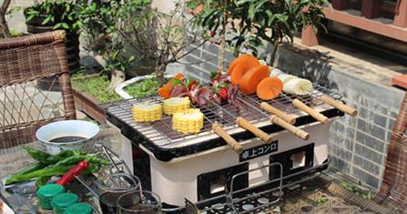 Table Yakitori Ceramic Charcoal Barbecue Grill
