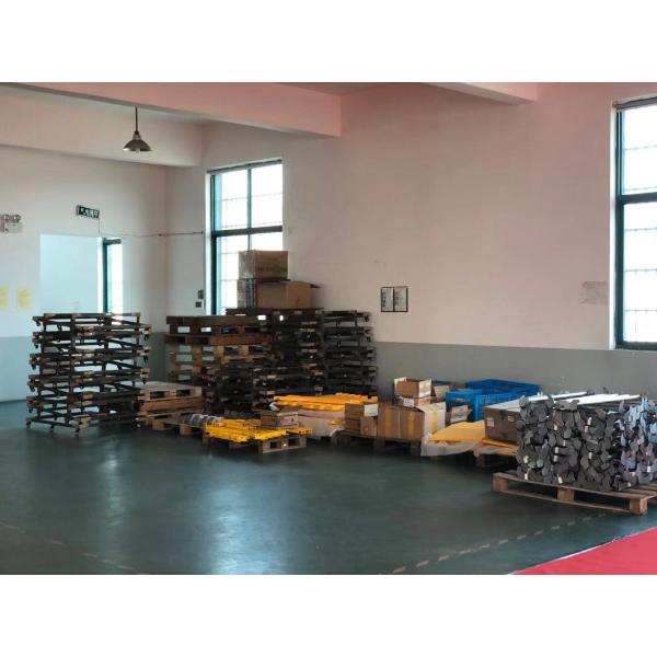 Panda warning sign packaging and shipping preparation