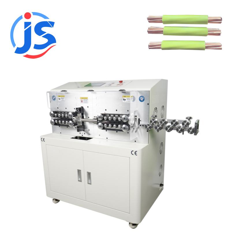 Full Automatic Cable Cutting Machine High Speed Copper Wire Stripping Machine