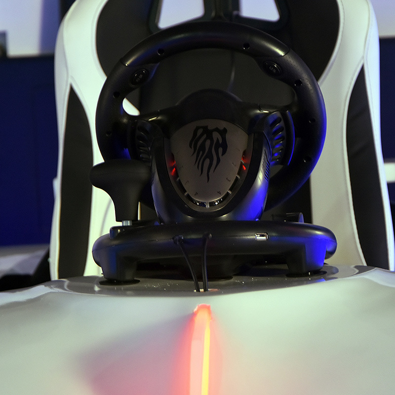 220V Virtual Reality Race Car Simulator 1 Seat 2500W With Deepoon Glasses