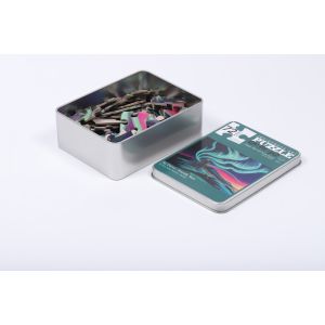 Cardboard Educational 100 Piece Jigsaw Puzzles Custom