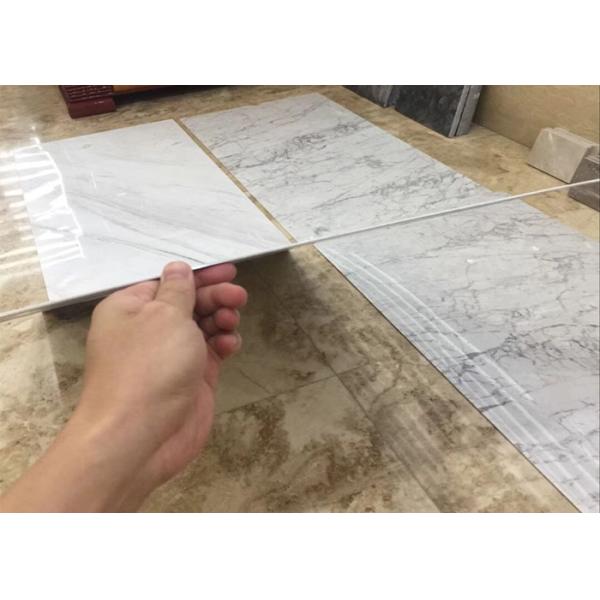 Home Decoration Thin Marble Slab , Thin Stone Tile 4mm Thickness