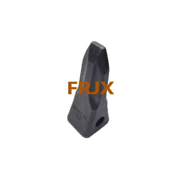 Precision Casting Mini Excavator Bucket Teeth Lost Wax Casting OEM Standard 1u3352 Yellow Black Color