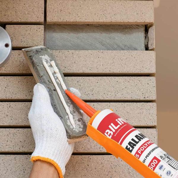 Eco-Friendly MS Polymer Sealant Neutral, Waterproof & Mildew-Resistant, Odorless and Formaldehyde Free Glass Adhesive