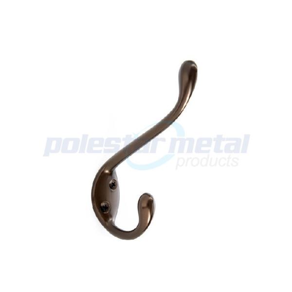 Custom Polished Brass Door Hardware Sets 1-13/16" Single Robe Hook