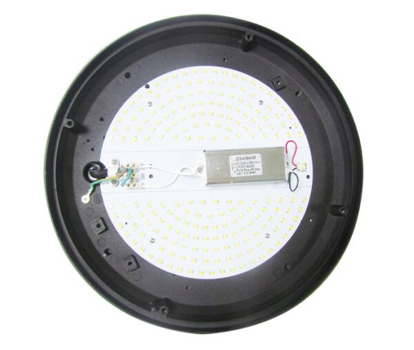Round Shape LED Bulkhead Light Side Emitting Design With Microwave Sensor