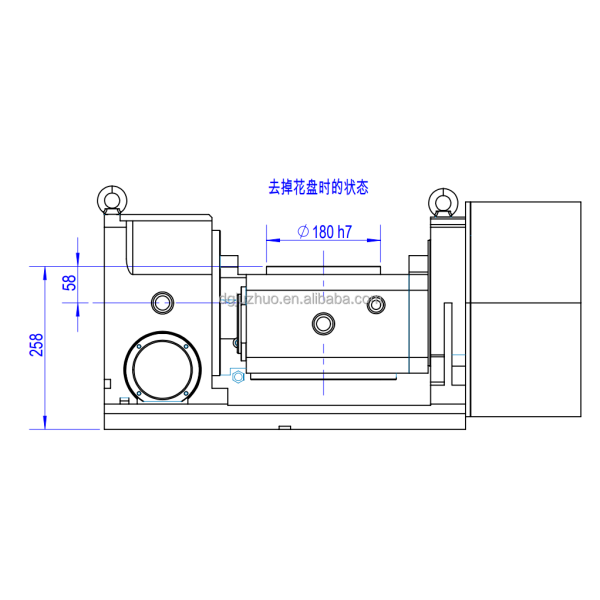 4 Axis CNC Rotary Table D-255