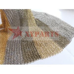 Buy cheap Light Partitioning Copper Metal Ring Mesh 8 Mm product