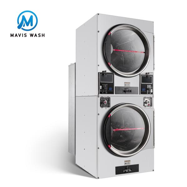 16kg Factory Commercial Laundry Equipment Stack Dryer Machine for Clothes Sheets Quilt Cover