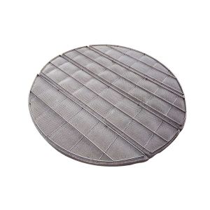 AISI 304 Rectangular Mesh Pad Demister Knitted Wire Mist Eliminator Filter