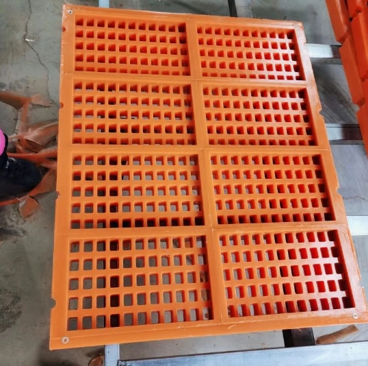 Drum Scrubber Mill Polyurethane Rubber Trommel Screen Panels PU Urethane Trommel Screens