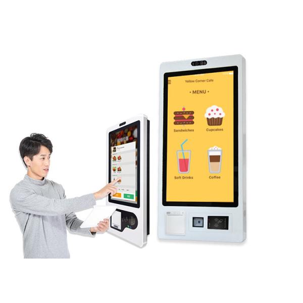 21.5/23.8/27/32 Inch Self-Service QR Code Payment POS Machine for Supermarket Restaurant Goods Ordering Kiosk for Cash Register