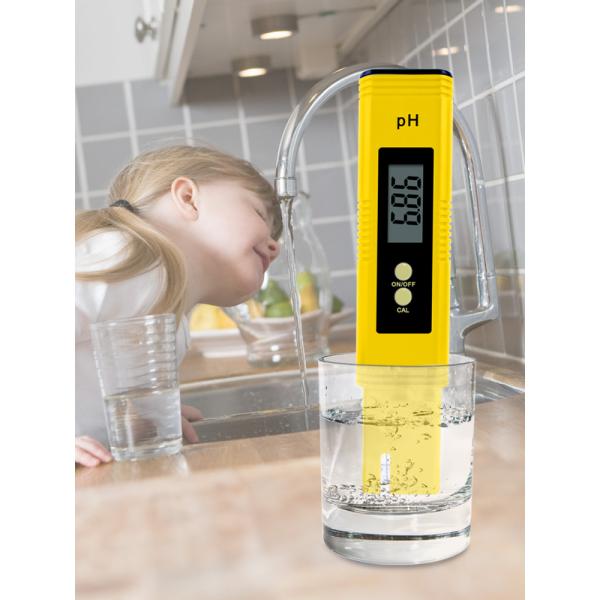 Protable LCD Digital PH Meter Pen type ph tester For Test Driking water Wine / Urine