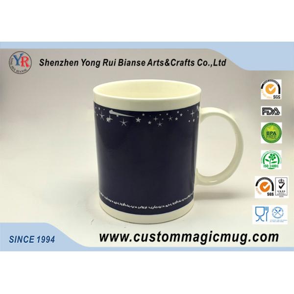 Beautiful Eco Friendly Ceramic Mugs Temperature Heat Changing