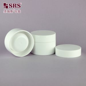 Eco friendly 50ml 100ml PP Plastic jar with replaceable design