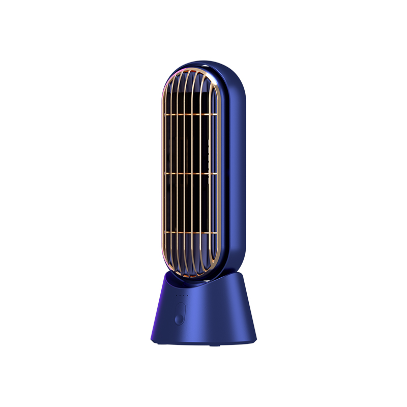 Portable Bladeless Fan Quiet Operation Fast Cooling 90 Angle Oscillating Fan Tower Fan With 3 Speeds for Bedroom Office Desktop