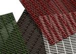 PVC Colored Powder Coating Decorative Wire Mesh , 3D Wall Architectural Woven