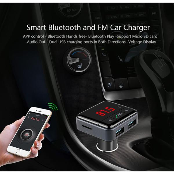 V3.0 Car Stereo Bluetooth Adapter Support Mobile Phone APP Operation