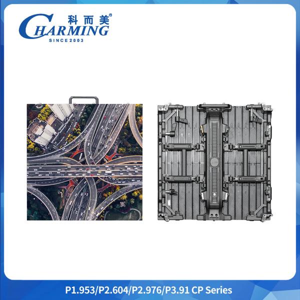 Screen Working Voltage AC 220V/(110V)±15% P2.6/2.98/3.91 CP Series Outdoor LED Video Wall With Truss Connection Keyhole