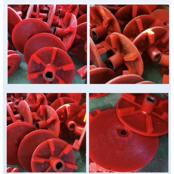 High Quality Custom Urethane Casting Rotor Stators for Flotation Machines Durable Impeller Cover Cutting