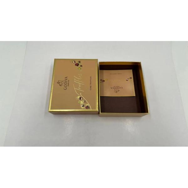 Chocolate Innovative Biodegradable Packaging Laser Holographic Box