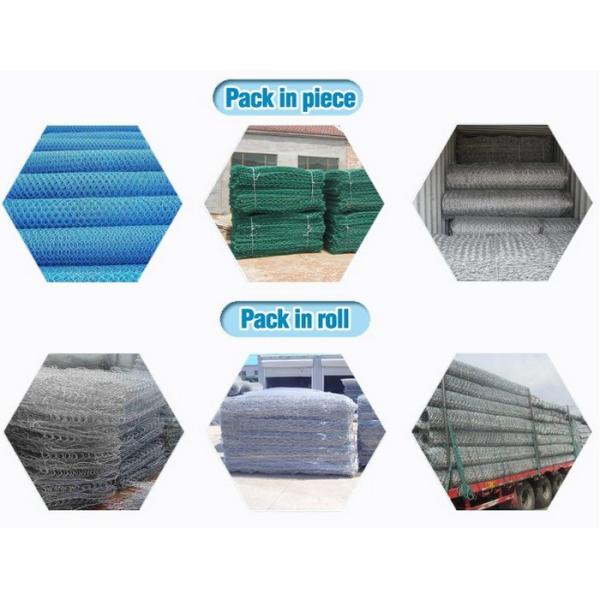 Retaining Wall Gabion Cages Flexible Structure Strong Anti - Scour Ability