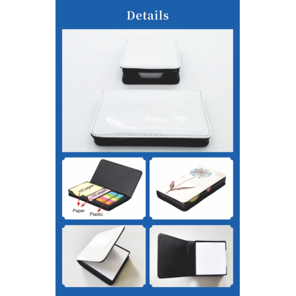 Custom Logo Printed Sublimation Notebook Personalized PU Loose Leaf Memo Book Education Target Wholesale
