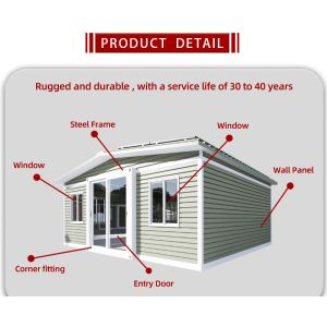 20ft 40ft Mobile Modular Expandable Container House with Online Technical