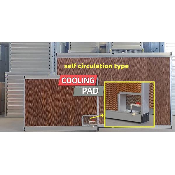 Source Factory Poultry Cooling Cell Pad Poultry Farm Cooling Pad for Cooling System