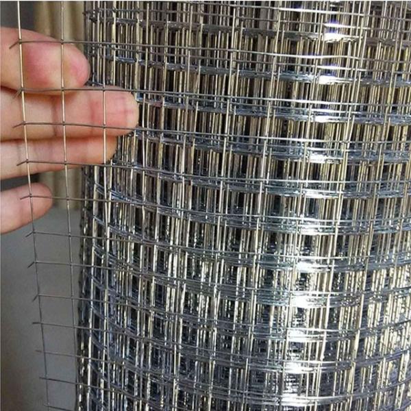 Stainless Steel 304 Galvanized Welded Wire Mesh Sheets Square Hole Shape Durable